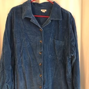 Corduroy button down